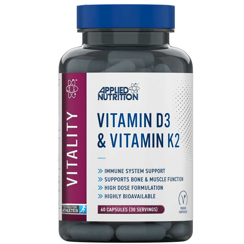 Applied Nutrition Vitamin D3 & K2 - 60 Caps