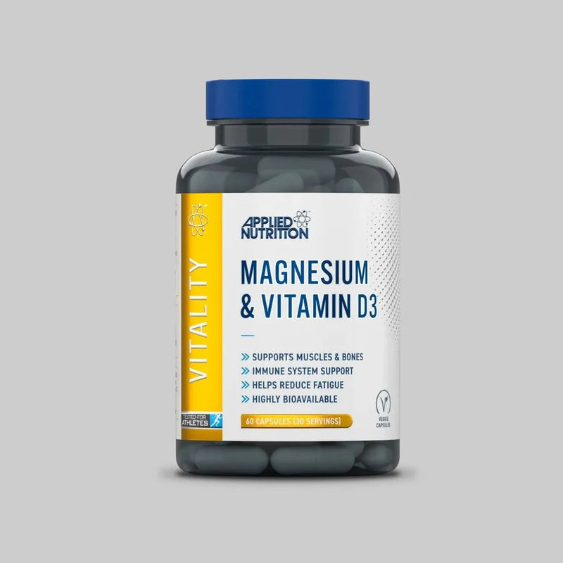 Applied Nutrition Magnesium & Vitamin D3 60 Capsules
