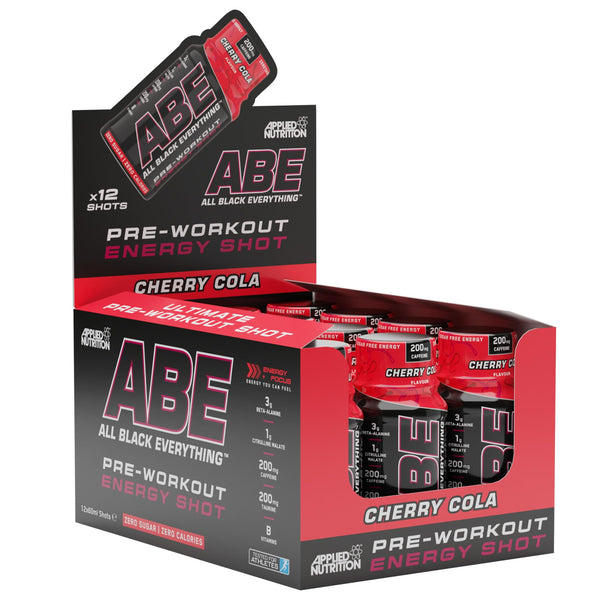 جرعة ABE Ultimate Pre Workout من Applied Nutrition، 60 مل × 12