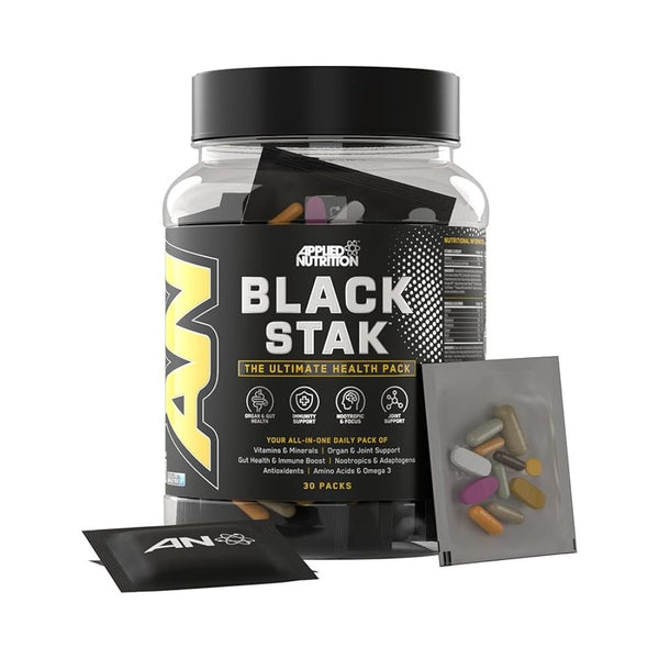 Applied Nutrition Black Stak Ultimate Health Complete Performance Complex-30 Packs