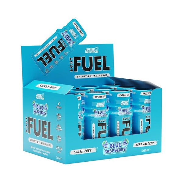 Applied Nutrition Body Fuel Energy and Vitamin Shot Food Supplement x 12
