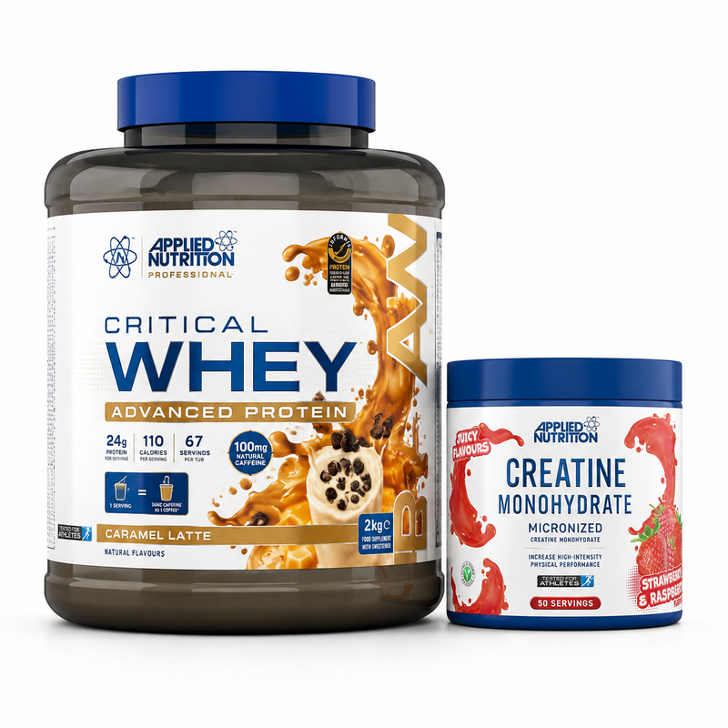Applied Nutrition Critical Whey 2KG + Creatine Monohydrate 250G Bundle