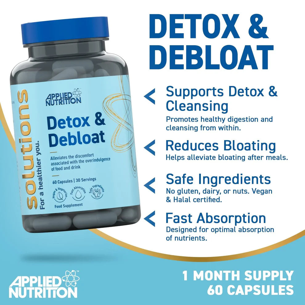 Detox & Debloat Capsules (60 Capsules) – Orca Nutrition
