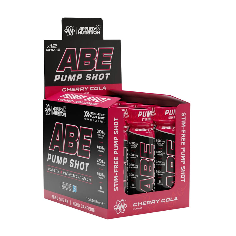 Applied Nutrition ABE Pump Stim-Free Pre-Workout Shots – 12 x 100ml