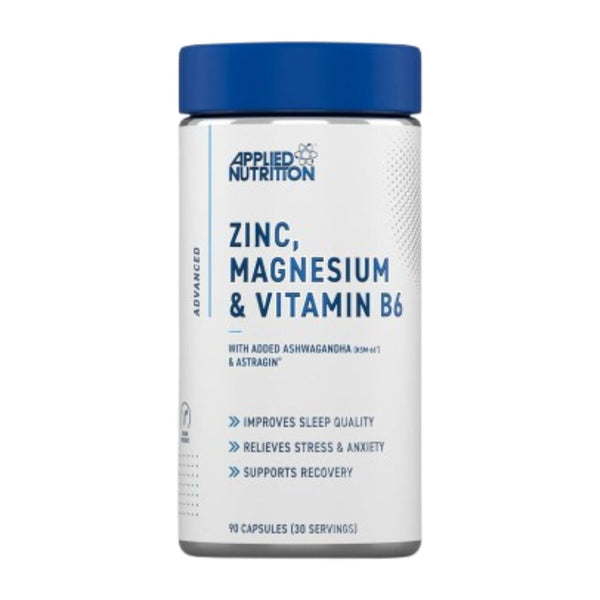 Zinc, Magnesium & Vitamin B6 Capsules With Ashwagandha (ZMA)