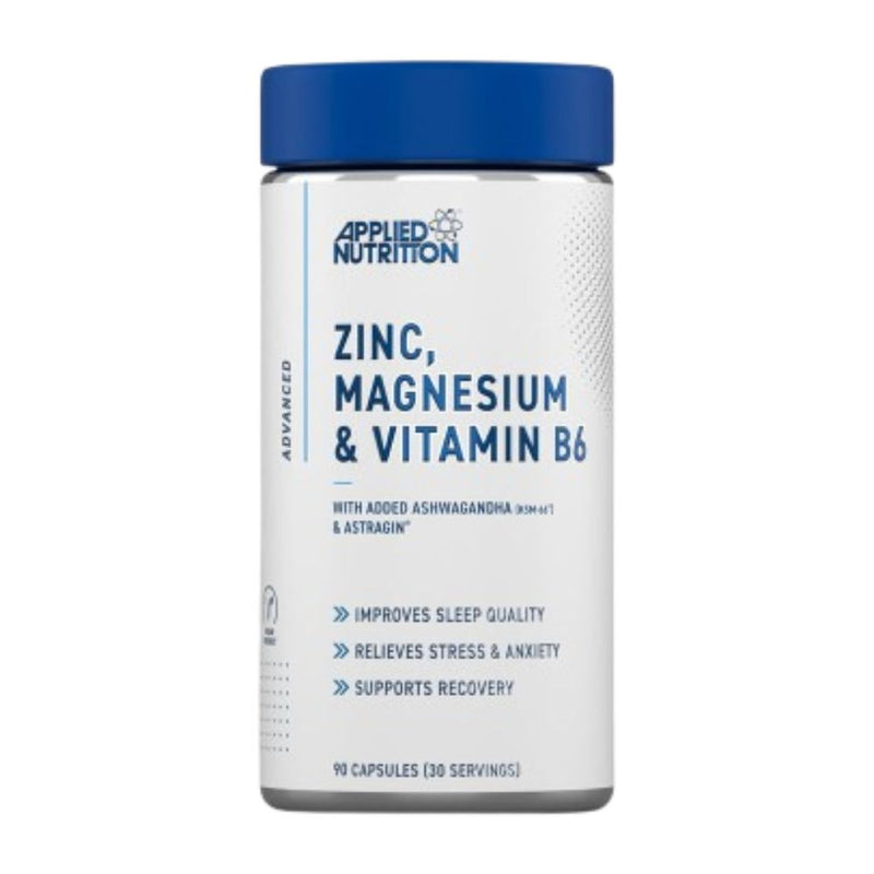 Zinc, Magnesium & Vitamin B6 Capsules With Ashwagandha (ZMA)